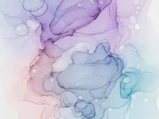 AI abstract art with layered geometric forms and high-contrast color schemes.