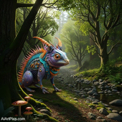 AI-created visual pushing the limits of realism and abstraction, with chaotic composition.
