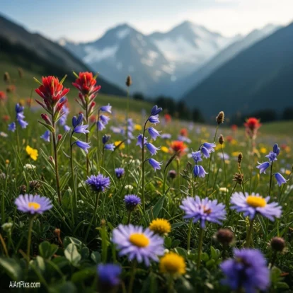 Serene digital rendering of nature created with artificial intelligence.