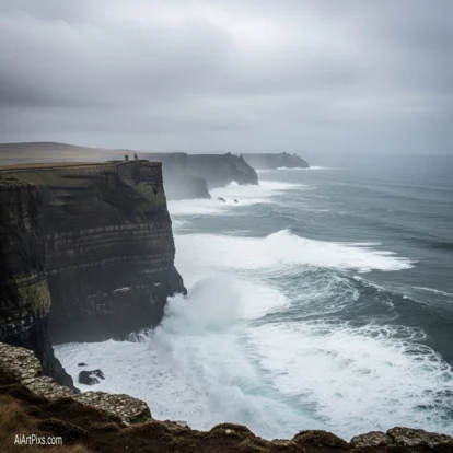 Serene digital rendering of nature created with artificial intelligence.