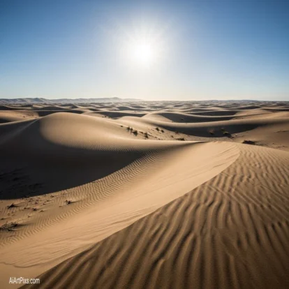 Serene digital rendering of nature created with artificial intelligence.