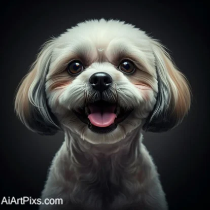 Beautifully detailed animal scene created using AI tools