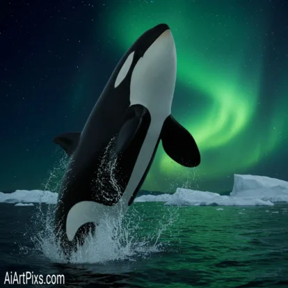 Photorealistic AI art of exotic animal species