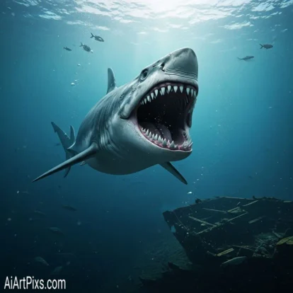 Close-up portrait of a wild creature with vivid detail