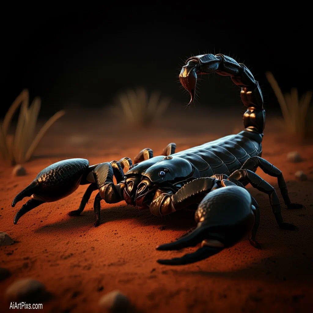 ai-wildlife-and-animals-2025-11-17- (14) Photorealistic AI art of exotic animal species