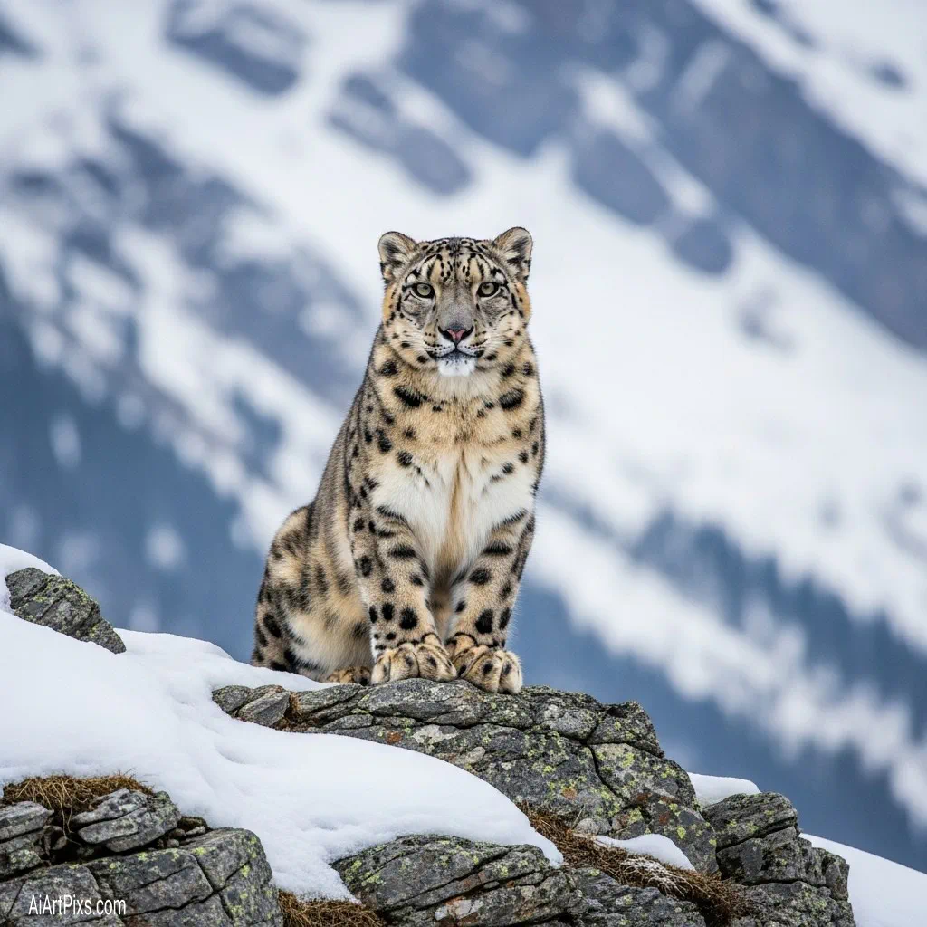 ai-wildlife-and-animals-2025-11-17- (9) Stylized image of wildlife featuring abstract color blending